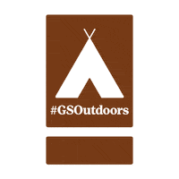 Adventure Camp Sticker by Girl Scouts