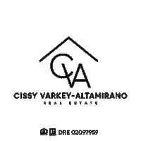 Cissyvarkeyaltamiranologogifblack Sticker by JohnHart Real Estate