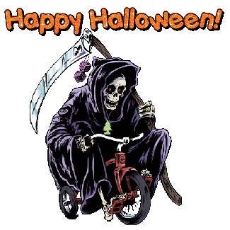 Halloween Bike Sticker