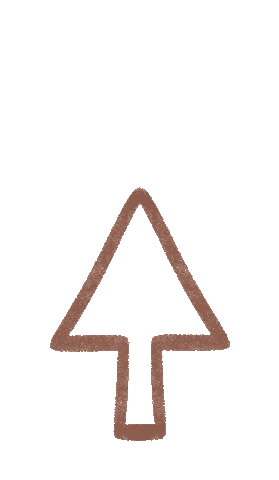 Click Brown Mouse Sticker by Catharina Stewart