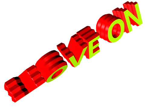 move on text Sticker