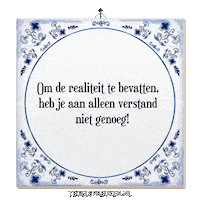 Nl Wijsheid Sticker by Tegelspreuken.nl