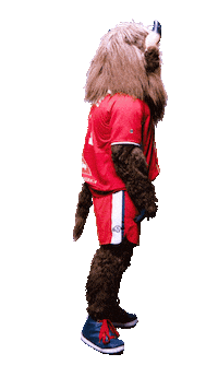 Mascot Bison Sticker by Utah Tech University