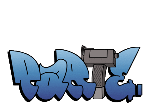 Tag Uzi Sticker