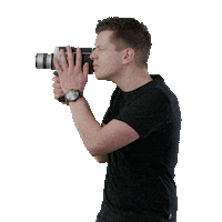 Camera Rene Sticker by Maerschalk