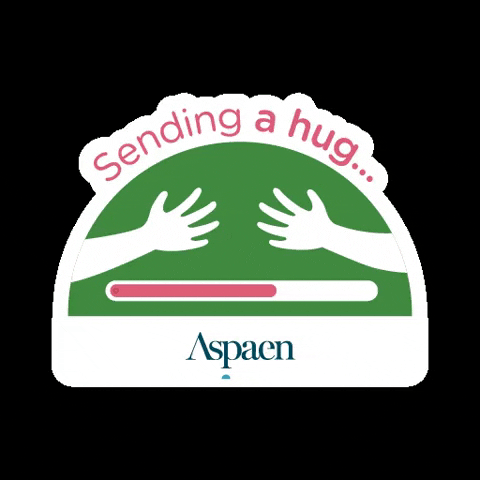 aspaencolombia giphygifmaker sending a hug aspaen your family first GIF