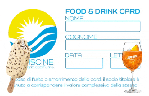 lepiscine giphygifmaker giphyattribution lepiscine aperitivo food fooddrink drink card tessera GIF