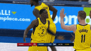 high five lets go GIF by NBA