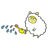 Water Sheep Sticker by ENAKISS