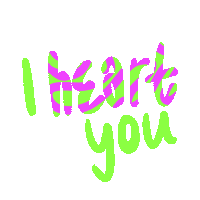 love you heart Sticker by Now Apocalypse