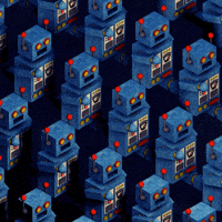 Artificial Intelligence Robot GIF