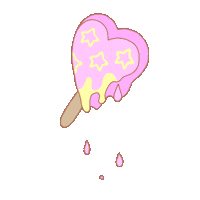 Melting Ice Cream Sticker by Lilac's World