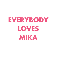 Mika Sticker