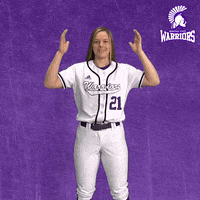 Warriors Softball GIF by WinonaStateATH