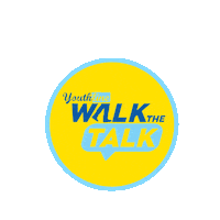 youth_line walk line talk youth Sticker