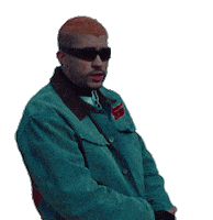 El Conejo Malo Bad Bunny Dancing Sticker by Bad Bunny