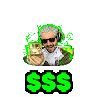 Cash Money Sticker