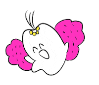 teeth samba Sticker