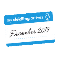 expecting due date Sticker by Clek