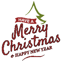 Merry Christmas Holly Jolly Sticker