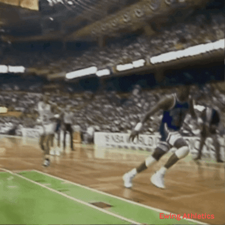 EwingAthletics nba new york three pat GIF