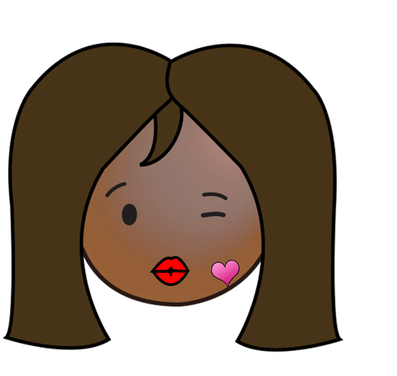 I Love You Hearts Sticker by Moxies