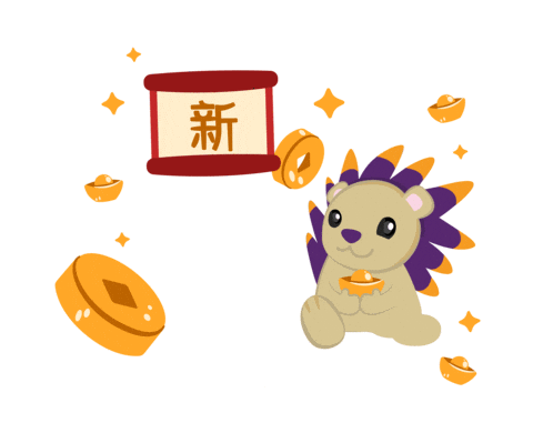 Happy Chinese New Year Good Fortune Sticker by SRI_Experience