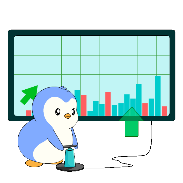 Crypto Penguin Sticker by Pudgy Penguins