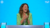 WouldILieToYouAU happy laughing clapping would i lie to you GIF