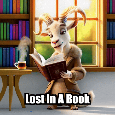 Reading GIF by Radiantelope