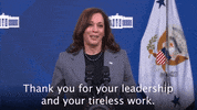 Kamala Harris Thank You GIF by The Democrats
