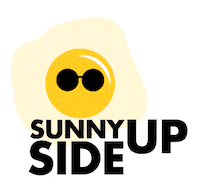 Sunny Side Up Summer Sticker by Mugg & Bean
