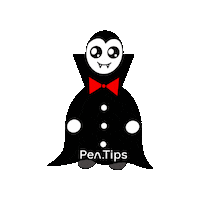 Trick Or Treat Halloween Sticker by Pen.Tips