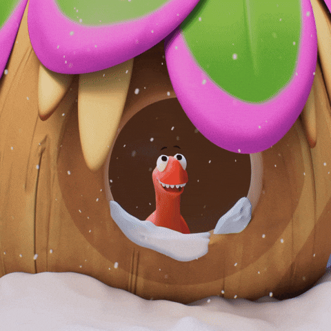 Happy Christmas Time GIF by Claynosaurz