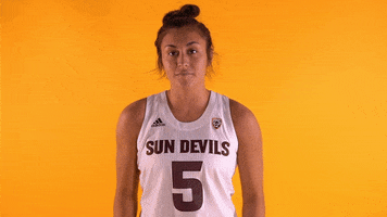 Confused Womens Basketball GIF by Sun Devils