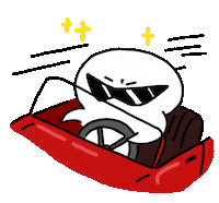 Go Go Go Reaction Sticker by Mr. LeftHand