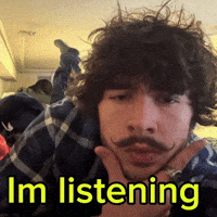 Uh Huh Im Listening GIF
