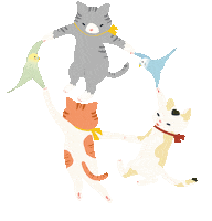 Dance Cat Sticker by Miss Patina