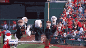 mascot regularseason GIF by MLB