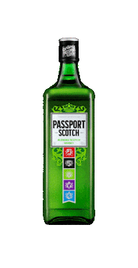 PassportScotch dancing drink cheers drinking Sticker