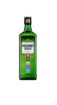 PassportScotch dancing drink cheers drinking Sticker