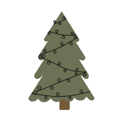 pastelsandplants christmas holiday cheer tree Sticker