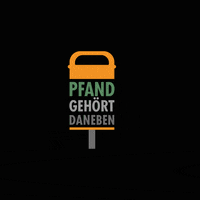 Recycling Nachhaltigkeit GIF by Pfand gehört daneben