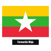 Myanmar Flag Sticker by Formación Ninja