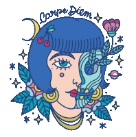 Girl Beauty Sticker