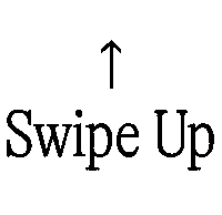 Swipe Up Black Arrow Sticker by primarydotcom