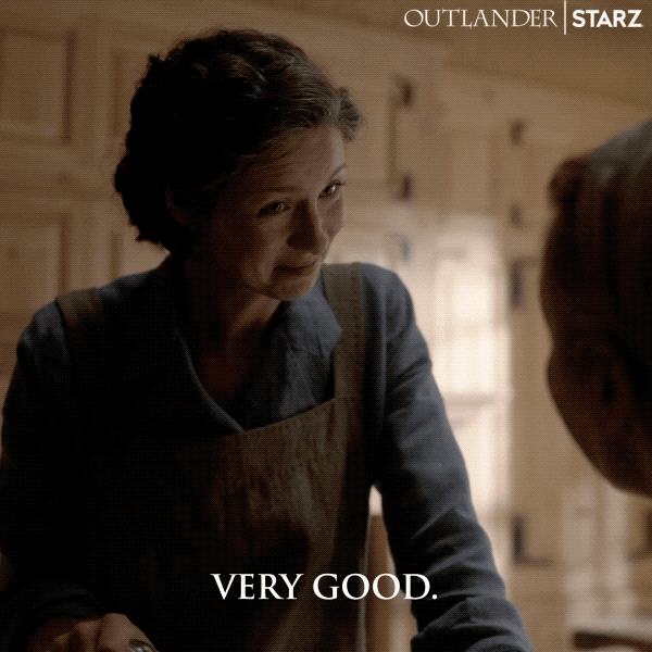 Happy Season 5 GIF by Outlander
