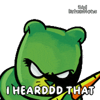 I Hear That Agree Sticker by VeeFriends