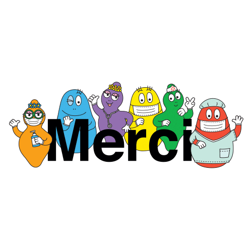 Mercibarbapapa Sticker by MERCI PARIS