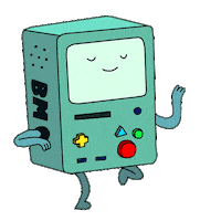 Adventure Time Dancing Sticker